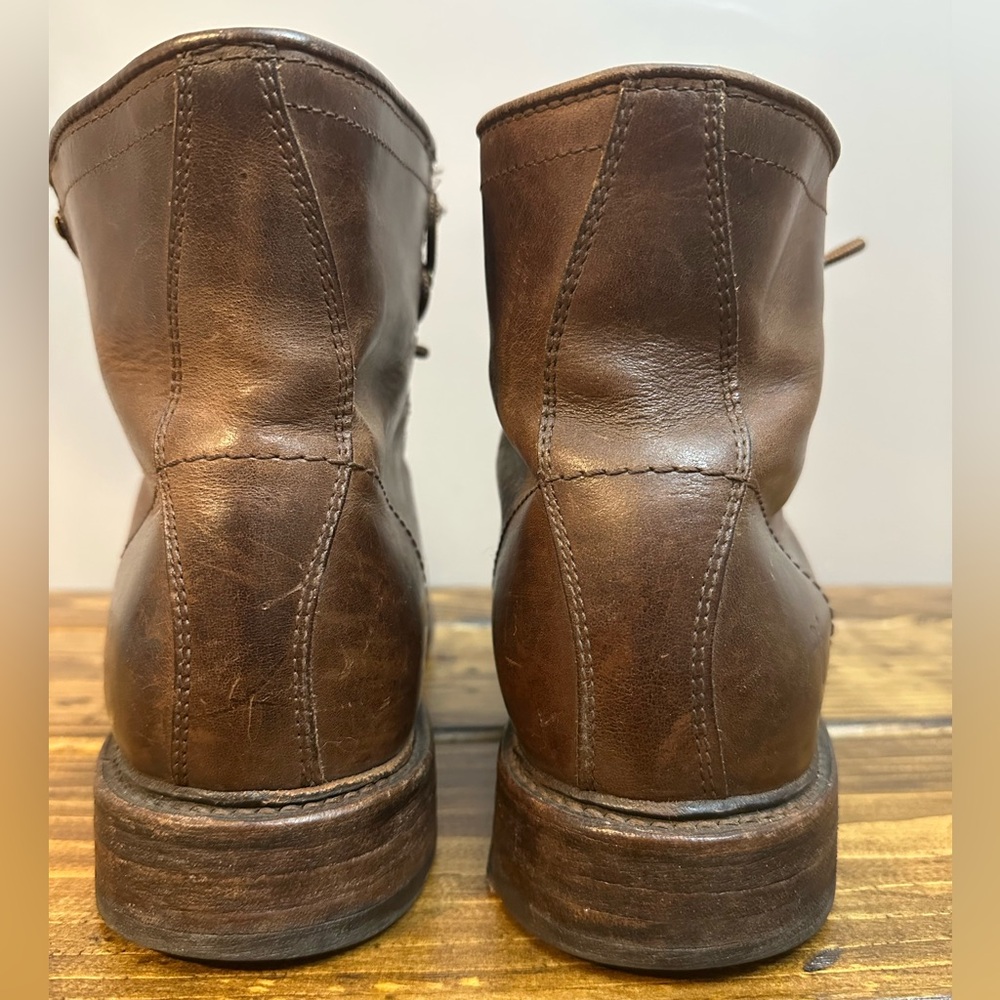 Classic Men's Frye Leather Boots Distressed Traditional/Heritage Style Boot 11.5 - Picture 4 of 11